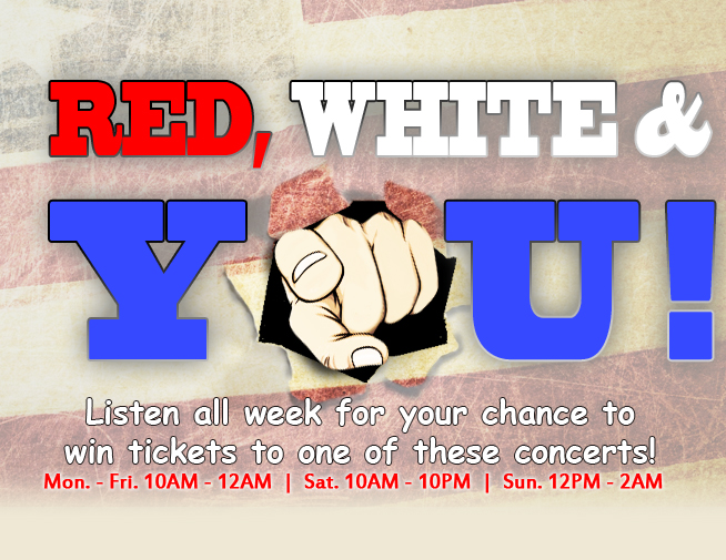 Red, White And YOU! KLOSFM