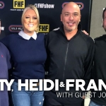 Frosty, Heidi and Frank with guest Jo Koy