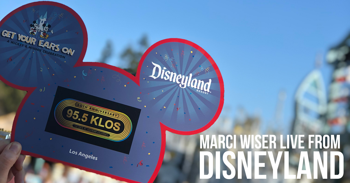 Marci Broadcasts Live From Disneyland Klos Fm